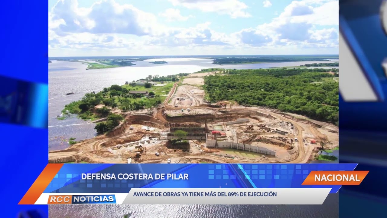 Avanza la Defensa Costera de Pilar que ya tiene más del 89% de avance