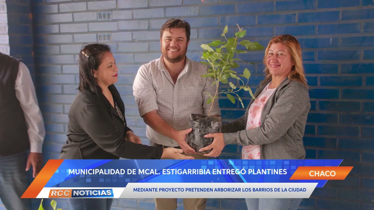 Municipalidad de Mariscal Estigarribia entregó plantines para arborización en los barrios
