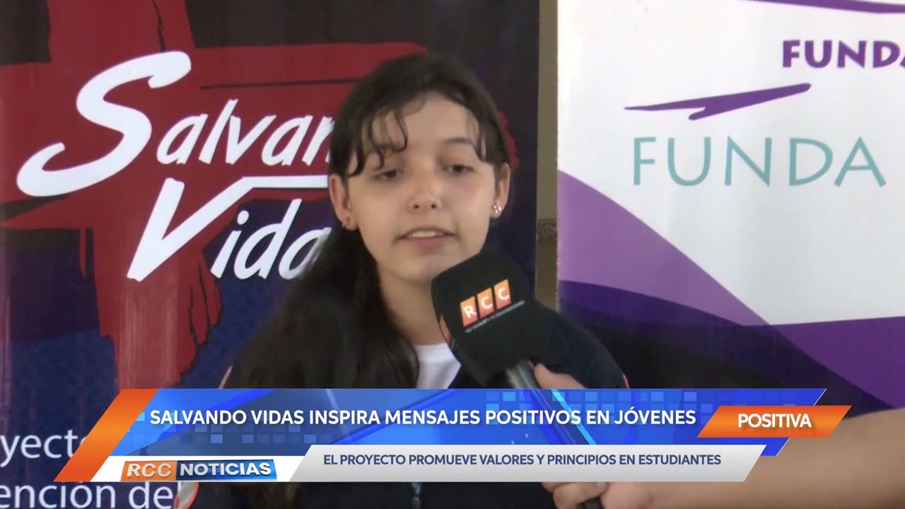 Salvando Vidas llegó a promover mensajes de concienciación en la ciudad de Guarambaré