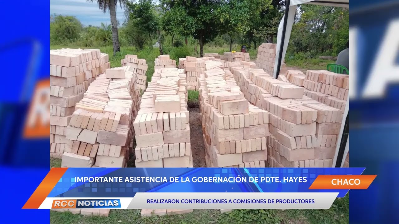 Gobernación de Presidente Hayes asiste a productores mediante aportes de elementos de producción