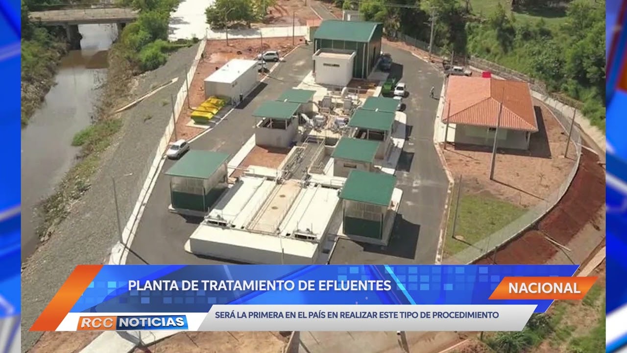 Primera planta de tratamiento de efluentes cloacales en San Lorenzo