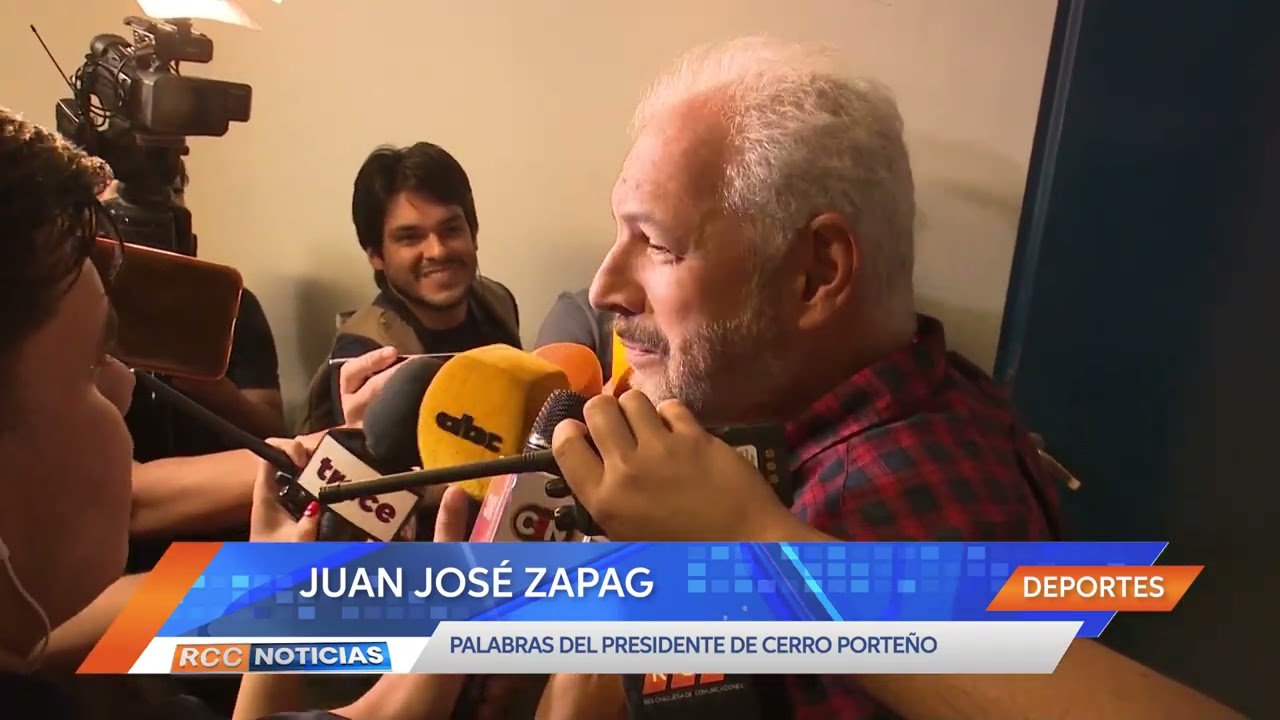 Cerro Porteño vs General Caballero JLM: Palabras del Presidente Juan José Zapag