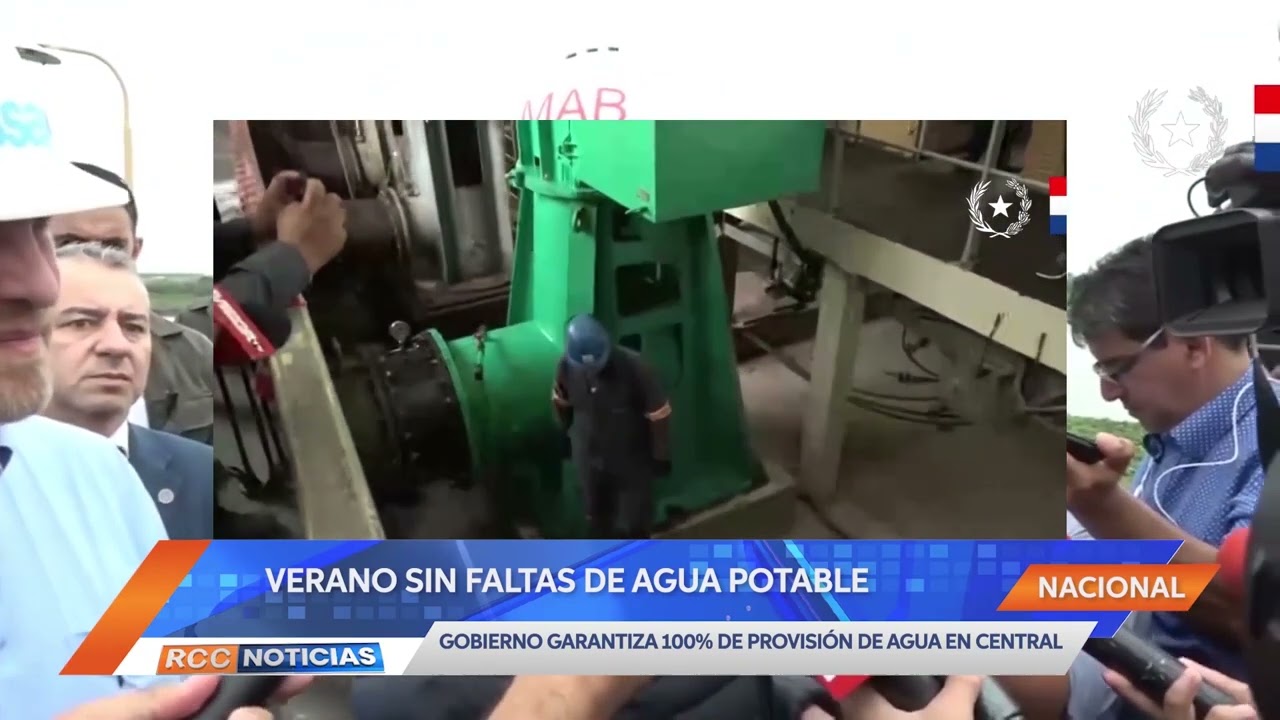 Garantizan 100% de provisión de agua potable para el verano