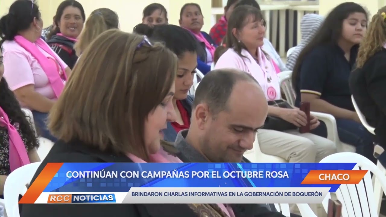 Continúan con campañas de concienciación en el mes de la lucha contra el Cáncer de mama