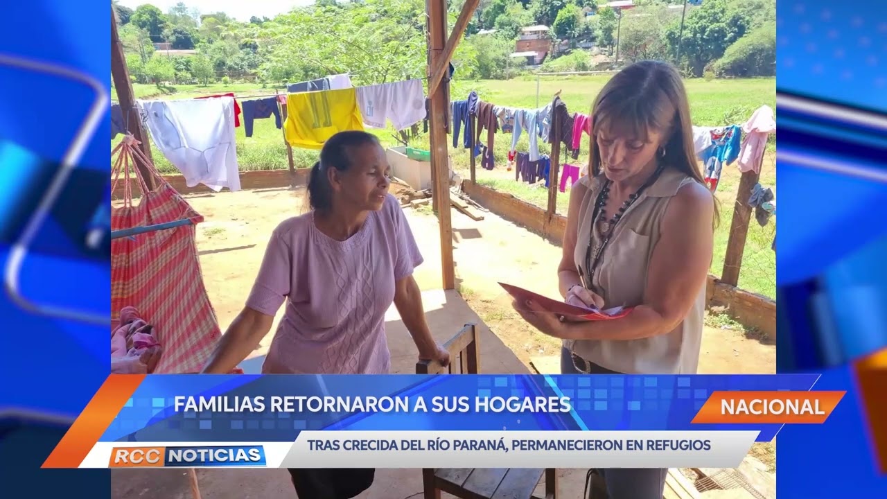 Familias del barrio San Rafael de Ciudad del Este retornaron a sus hogares tras inundaciones
