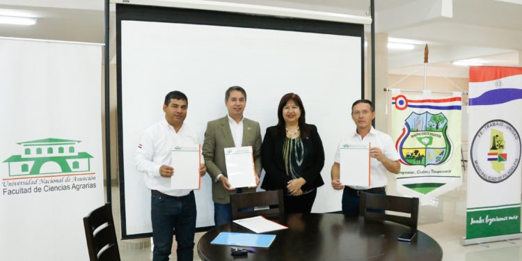 Municipalidad de Filadelfia y Boquerón firmaron convenio de cooperación con la Facultad de Ciencias Agrarias UNA