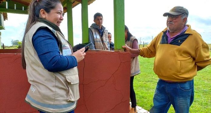 Censo Agropecuario: segunda etapa abarcó 120.000 viviendas de cuatro departamentos del país