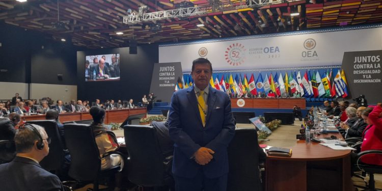 La AEL a través de su canciller participa como observador en Reunión de Cancilleres de la OEA.