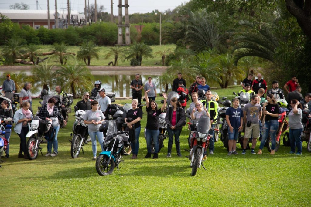 Unirán más lazos a través del «Octubre Rosa sobre ruedas» en recorrida en el Chaco