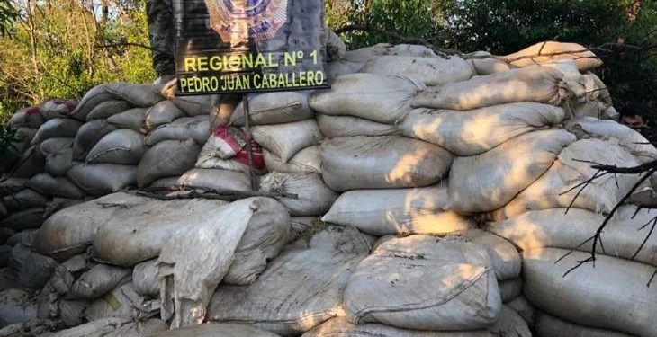 Intervención de la Senad en Capitán Bado, Amambay Intervención de la Senad en Capitán Bado, Amambay