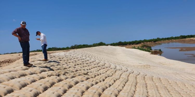 Muro costero protegerá a Pozo Hondo de las crecidas del Río Pilcomayo