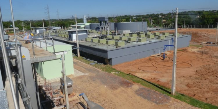 Primera planta de tratamiento de efluentes cloacales en San Lorenzo Primera planta de tratamiento de efluentes cloacales en San Lorenzo