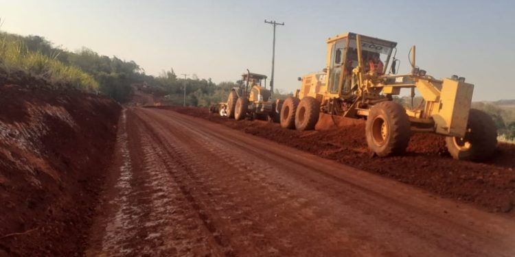 Guairá: con trabajos de desbroce y terraplén avanza tramo Fassardi — Kaguare’i