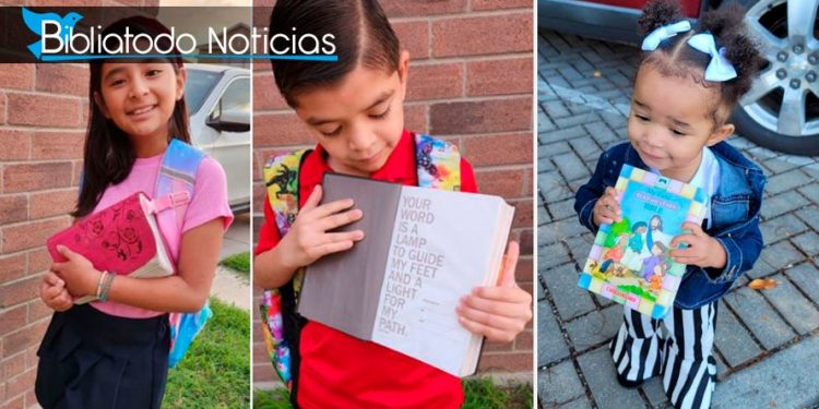 Miles de niños en EE.UU llevan su Biblia a la escuela para «hacen brillar la luz de Dios» Miles de niños en EE.UU llevan su Biblia a la escuela para «hacen brillar la luz de Dios»