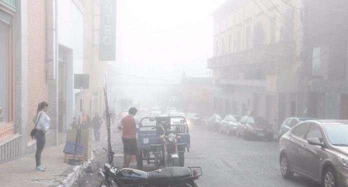 Viernes con neblina y luego con ambiente agradable