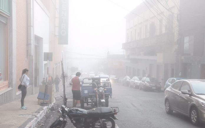 Viernes con neblina y luego con ambiente agradable