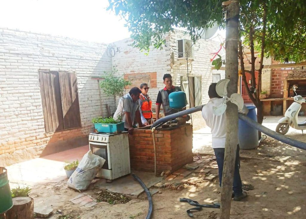 Contratistas de la Transchaco proveen agua potable a comunidades vulnerables