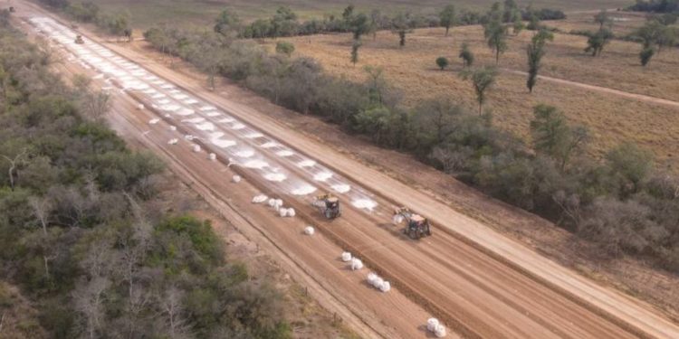 Obras para la Ruta de la Leche están cambiando la cara de Presidente Hayes