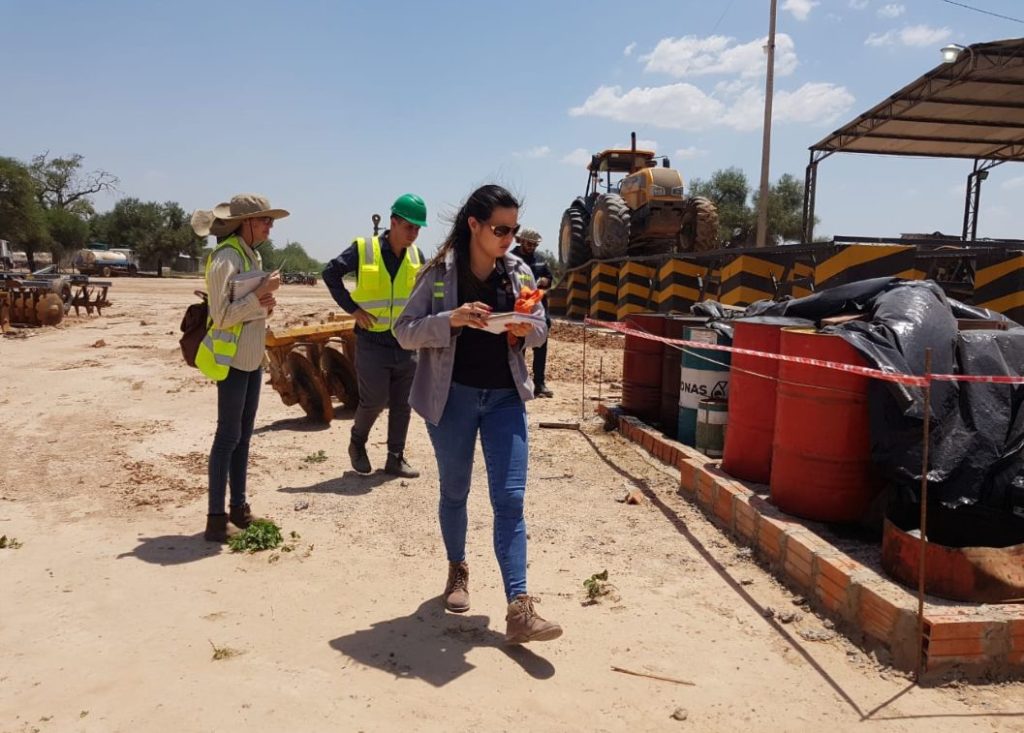 Ruta de la Leche: verifican cumplimiento de las especificaciones técnicas ambientales