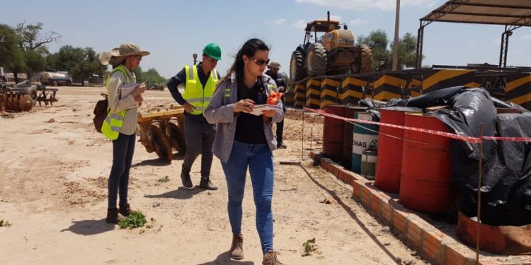 Ruta de la Leche: verifican cumplimiento de las especificaciones técnicas ambientales