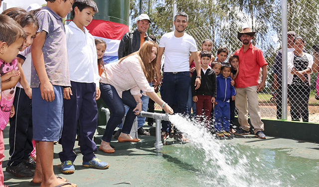 Luego de 30 años de espera, el actual gobierno inaugura sistema de agua potable en Capi’i, Itakyry, Alto Paraná