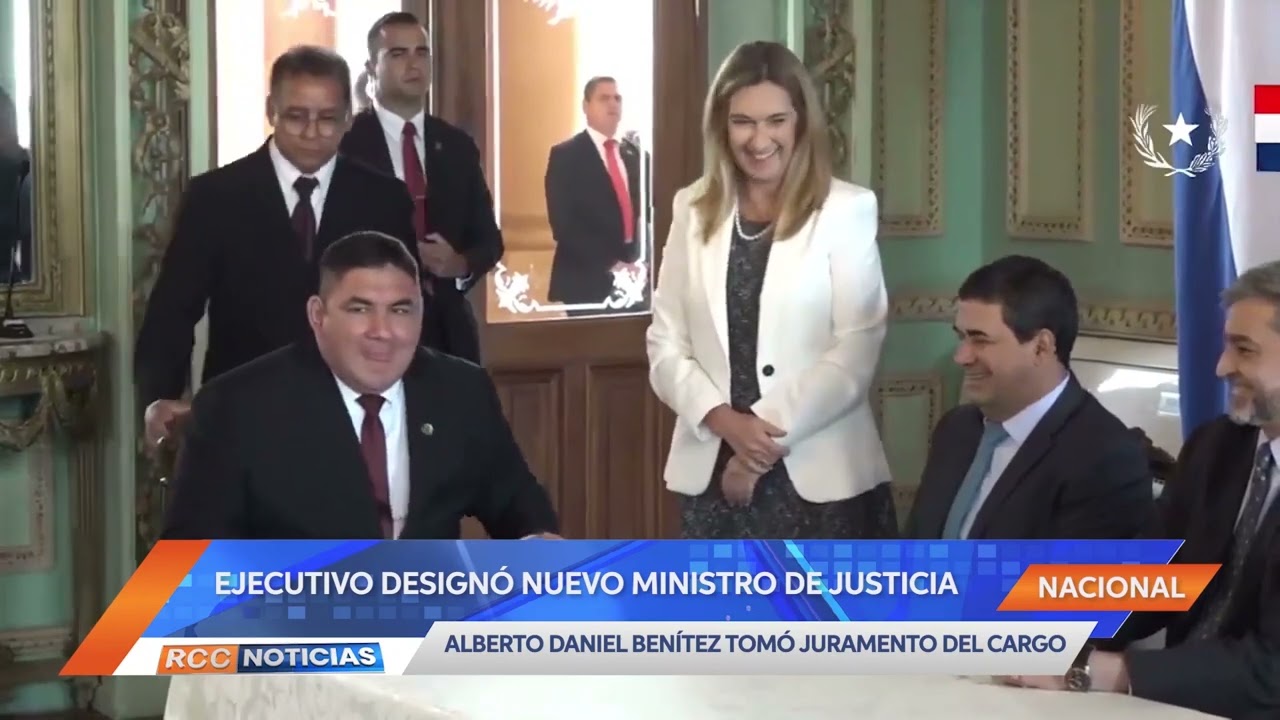 Alberto Daniel Benítez tomó juramento como nuevo Ministro de Justicia