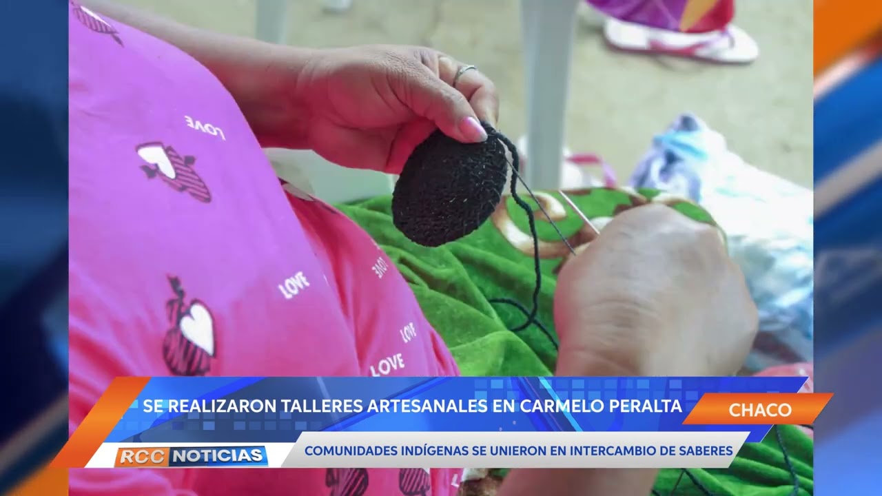 Nivaclé y Ayoreos participaron de talleres e intercambios sobre la artesanía