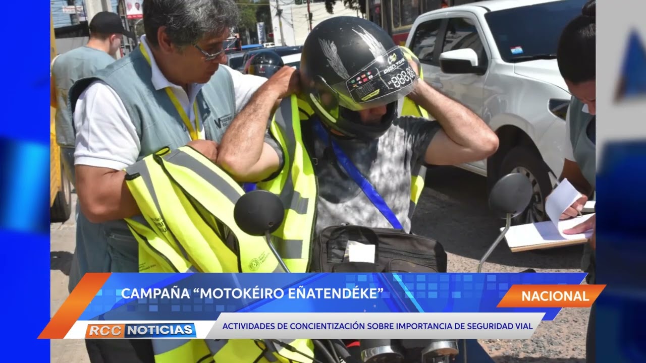 Realizan simulacro de accidente para concientizar sobre la importancia de la seguridad vial