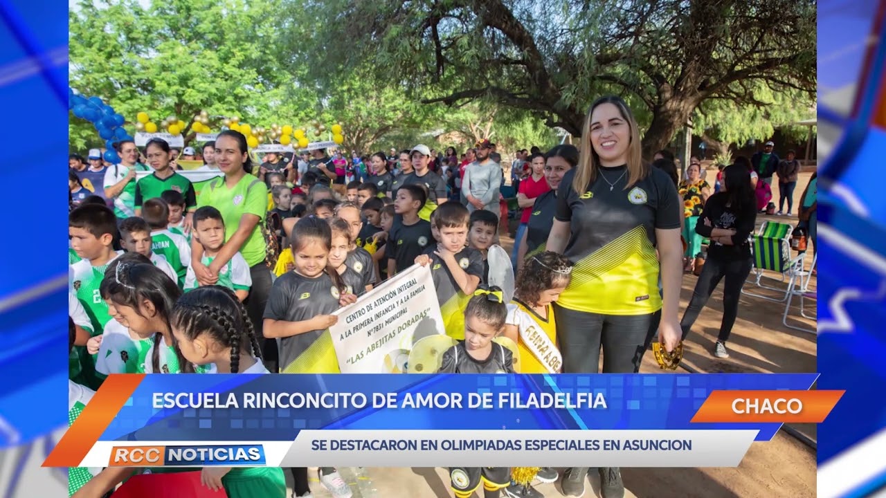 Niños de la Escuela Rinconcitos de Amor se destacaron en las Olimpiadas Especiales de Asunción