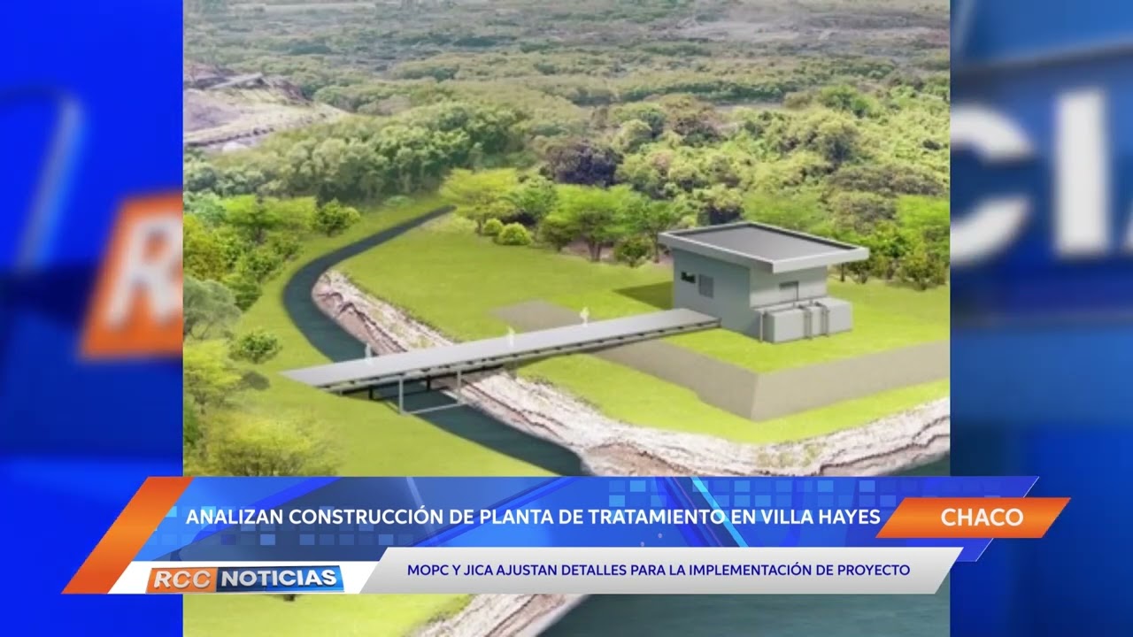 Estudiaron proyecto de construcción de la planta de tratamiento para Villa Hayes