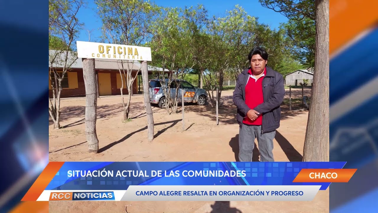 Panorama actual integral de las comunidades del departamento de Boquerón