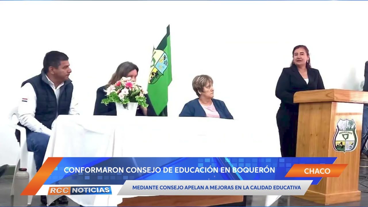 Municipio de Boquerón conformó un Consejo de Educación Distrital