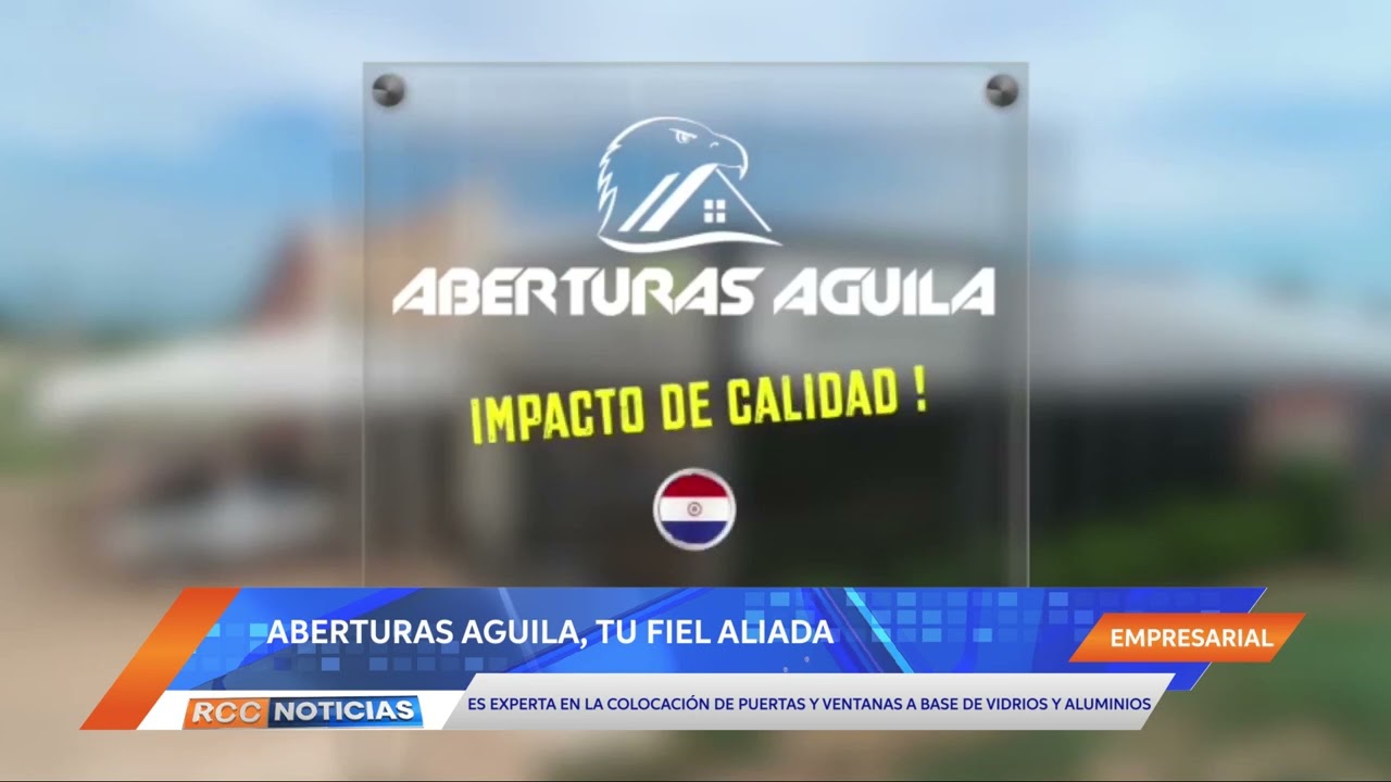 Si pensas en puertas y ventanas, pensas en Aberturas Águila