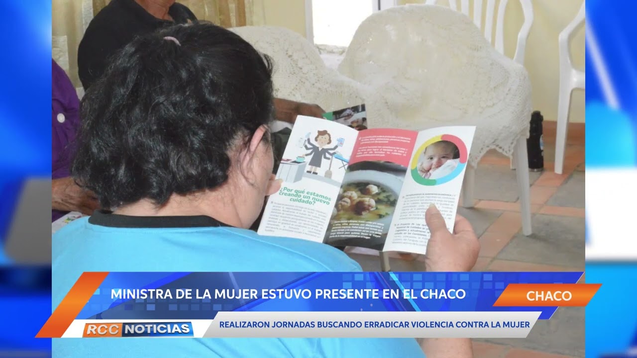 Ministra de la Mujer desarrolló agenda de trabajo en Boquerón