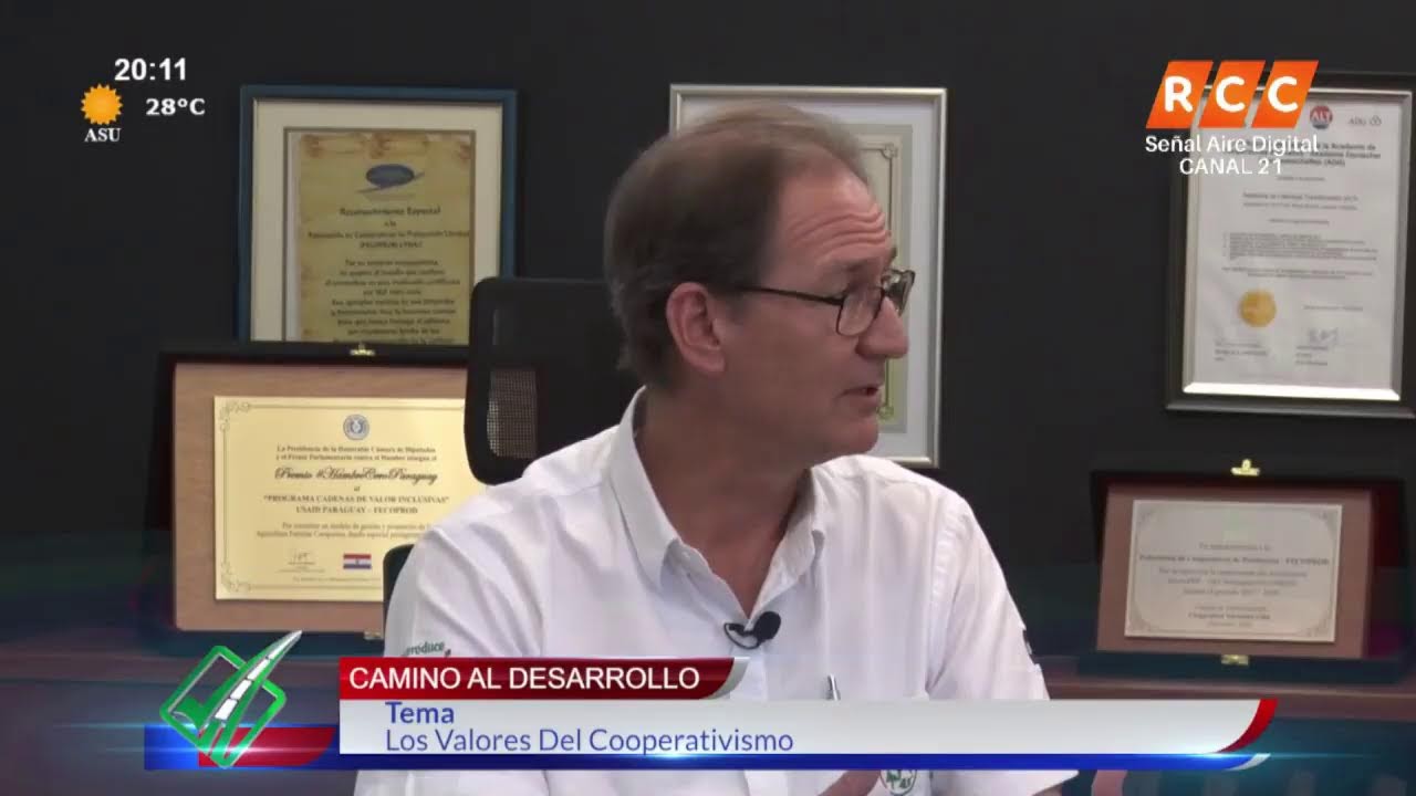 FECOPROD – Valores del Cooperativismo.