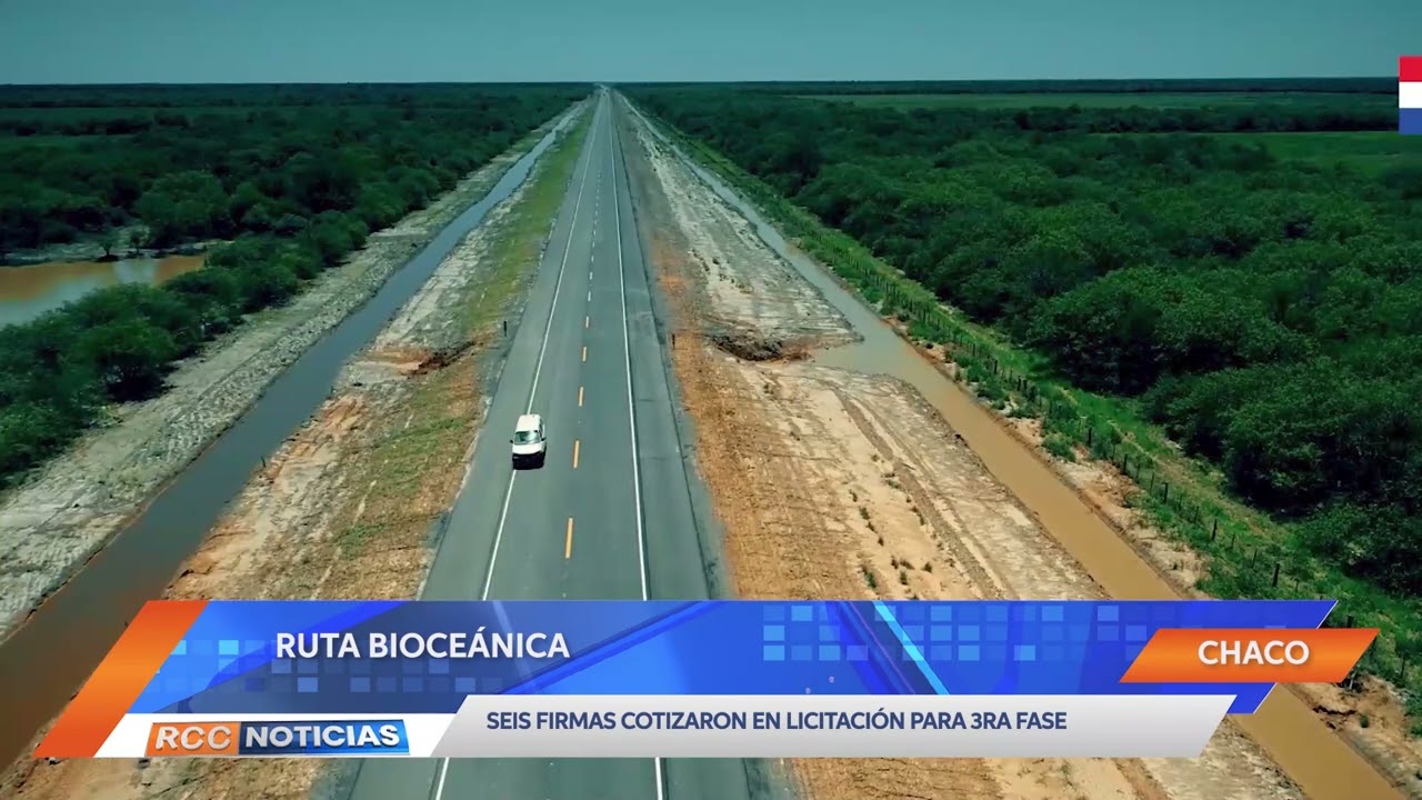 Seis firmas cotizaron en licitación para la construcción del tercer tramo de la ruta Bioceánica