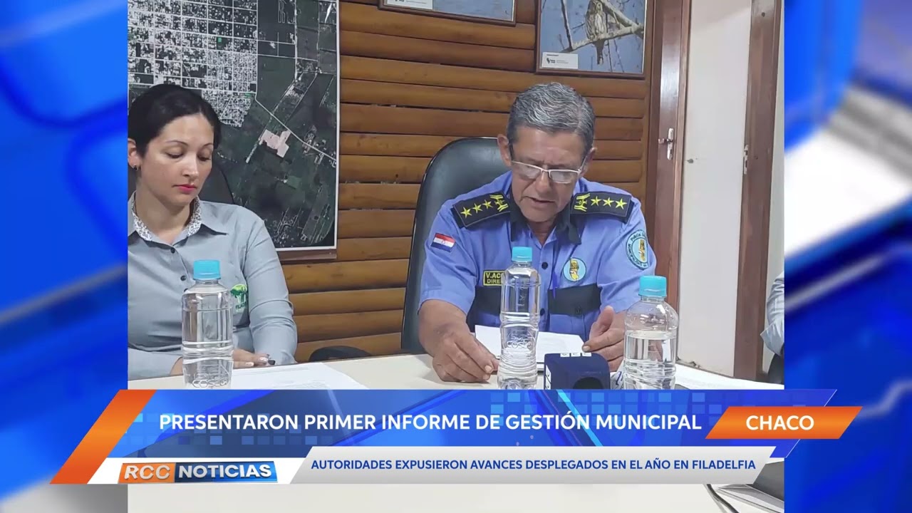 Presentaron informe de gestión del primer año de Gobierno Municipal a cargo de Claudelino Rodas