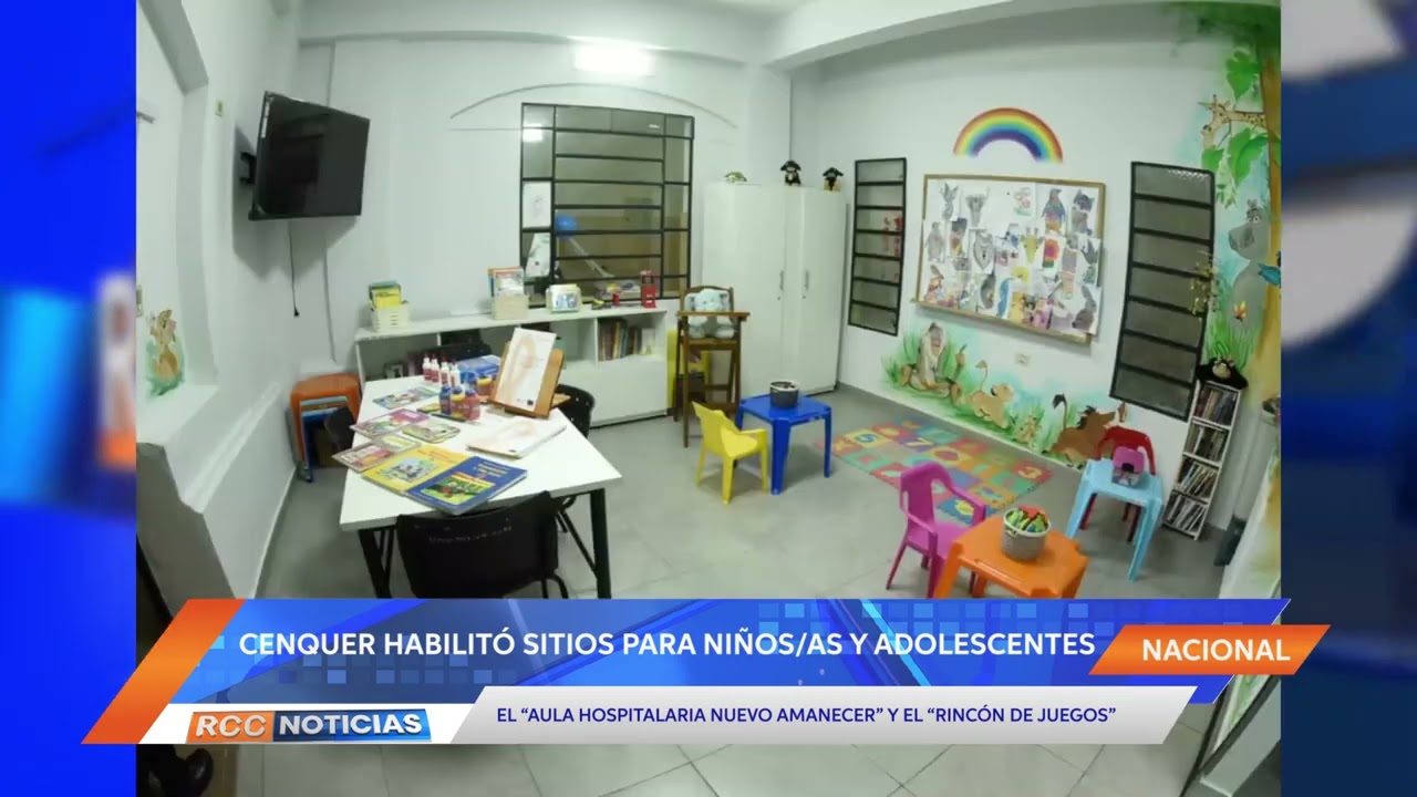 Cenquer habilitó nuevos sitios para niños/as y adolescentes