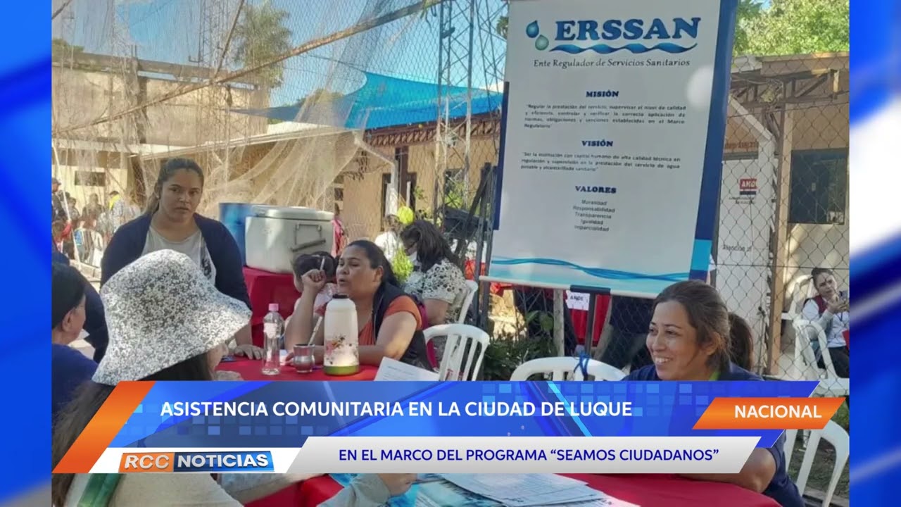 Ministerio del Interior brindó asistencia en Luque en el marco del programa “Seamos Ciudadanos”