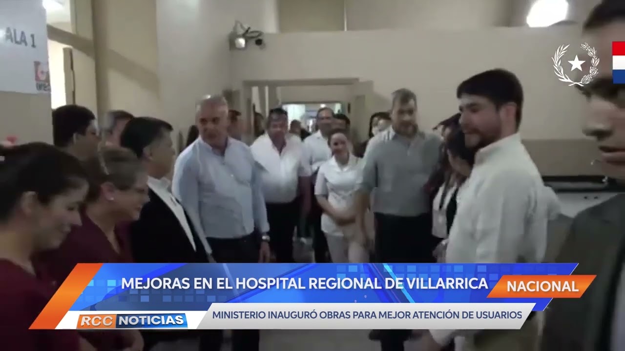Ministerio de Salud inaugura mejoras en infraestructura del Hospital Regional de Villarrica