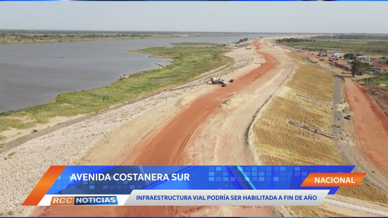 Infraestructura vial de la Costanera Sur podría ser habilitada a fin de año