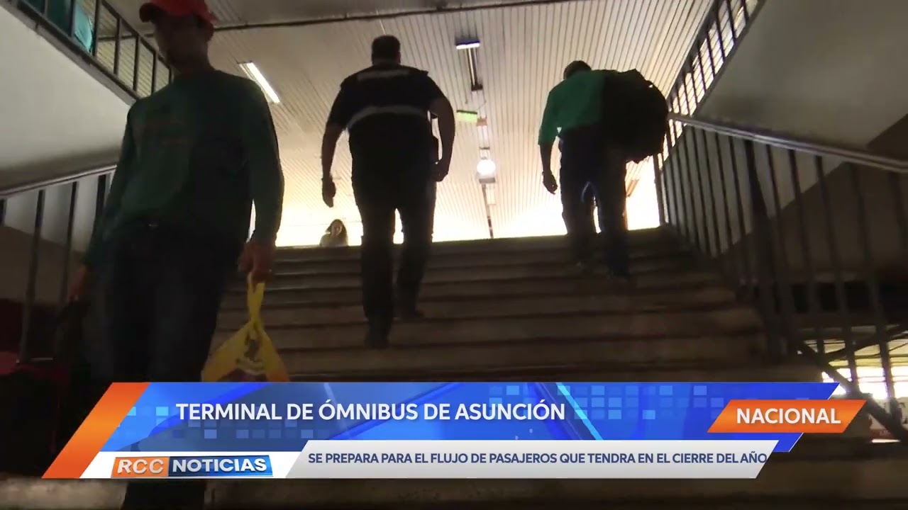 La Terminal de Ómnibus de Asunción se prepara para el cierre del año