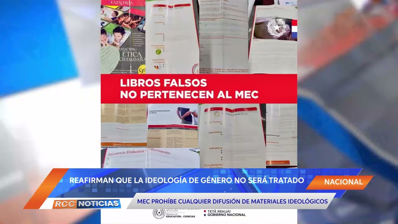 Ministro de Educación reafirma que la ideología de género no debe ser tratada en las instituciones