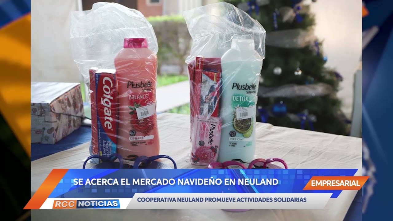 Cooperativa Neuland llama a la solidaridad en el marco del mercado navideño
