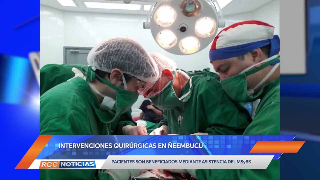Realizaron cirugías a beneficio de pacientes en Ñeembucú