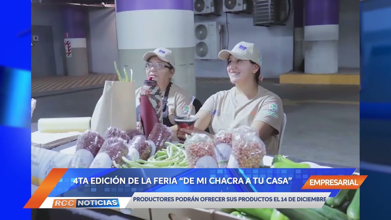 FECOPROD organiza la cuarta edición de la feria “De mi chacra a tu casa”