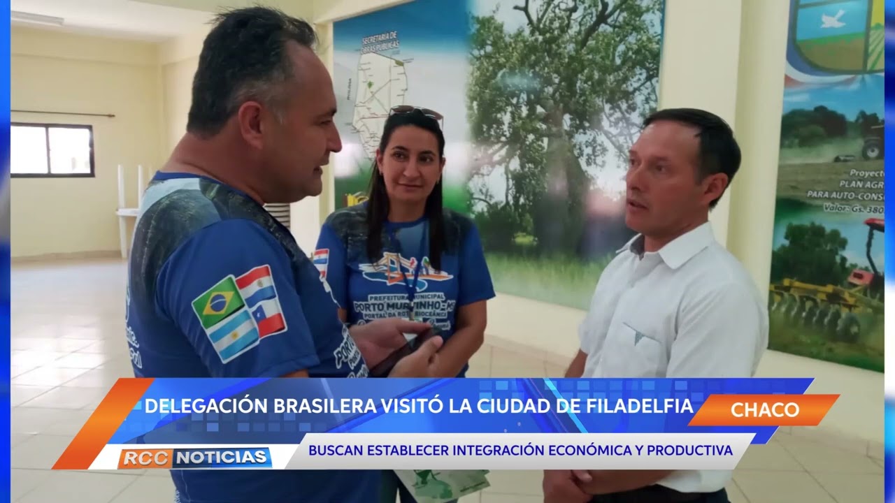 Delegación brasilera de autoridades y empresarios visitaron el Chaco Paraguayo.