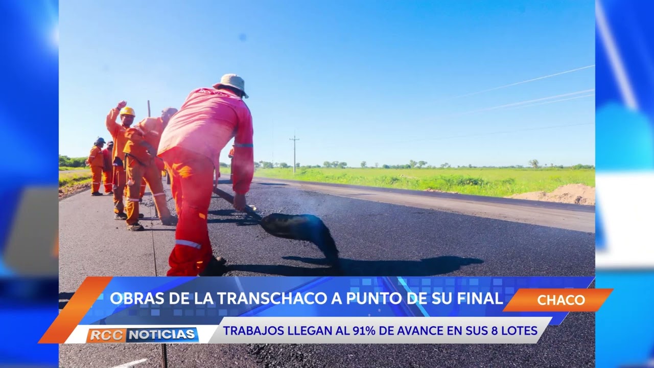 La Transchaco transita su etapa final mejorando la conectividad y transformando su entorno.