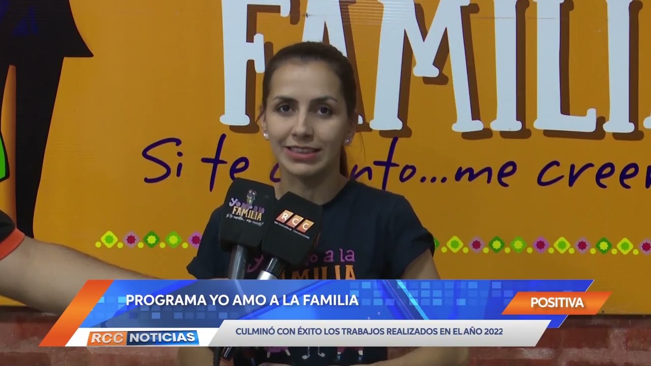 Culmina con éxito los trabajos realizados por el programa Yo amo a la familia durante este 2022