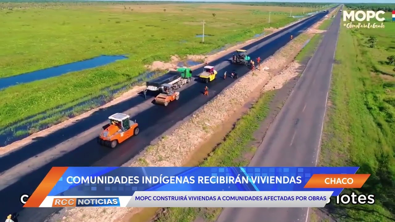 Proyecto de la Transchaco: Comunidades indígenas serán beneficiadas con construcción de viviendas